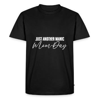Génial juste une autre journée de maman maniaque Une mère - T-shirt Premium bio Homme - noir - Devant - Nico (187cm)