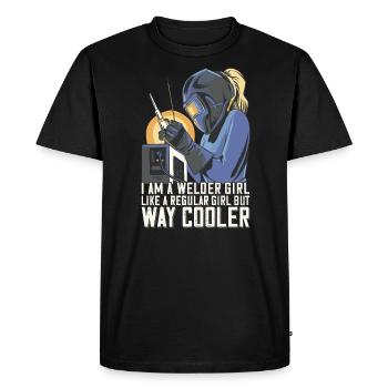 Welder Mama pour soudeurs et - T-shirt Premium bio Homme - noir - Devant - Nico (187cm)
