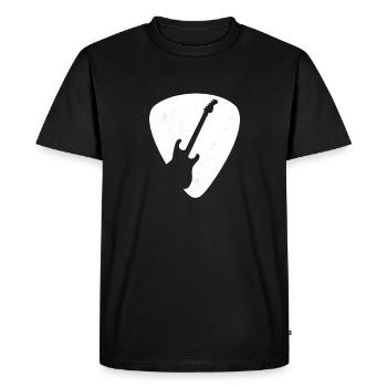 Guitares guitares guitare électrique - T-shirt Premium bio Homme - noir - Devant - Nico (187cm)