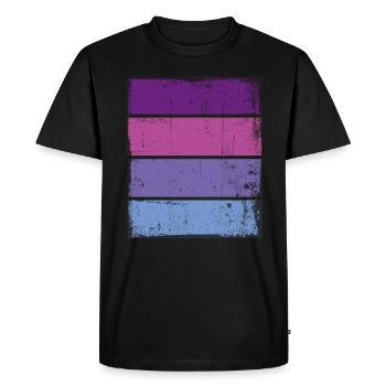Contexte Grunge - T-shirt Premium bio Homme - noir - Devant - Nico (187cm)