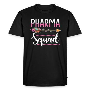 Pharmacist - Men's Premium Organic T-Shirt - black - Front - Nico (187cm)