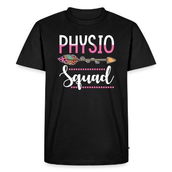 Groupe de kinésithérapeutes - T-shirt Premium bio Homme - noir - Devant - Nico (187cm)