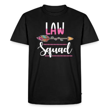 groupe d'avocats - T-shirt Premium bio Homme - noir - Devant - Nico (187cm)