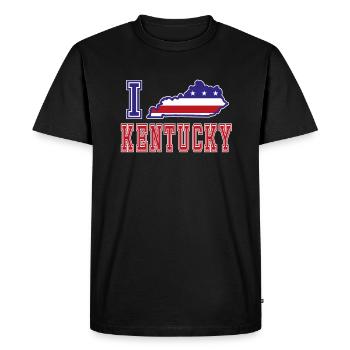 Kentucky USA J’adore Albama - T-shirt Premium bio Homme - noir - Devant - Nico (187cm)
