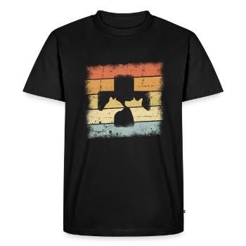 Veterinarian - Men's Premium Organic T-Shirt - black - Front - Nico (187cm)