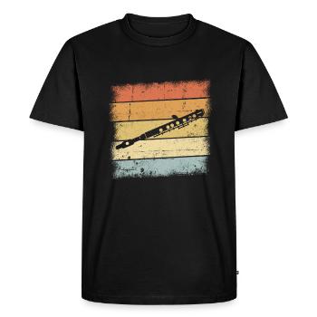 Piccolo - T-shirt Premium bio Homme - noir - Devant - Nico (187cm)