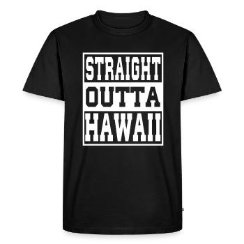 Hawaii Saying Funny Hawaii Gift - Men's Premium Organic T-Shirt - black - Front - Nico (187cm)