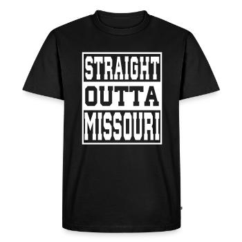 Missouri disant drôle Missouri Cadeau - T-shirt Premium bio Homme - noir - Devant - Nico (187cm)