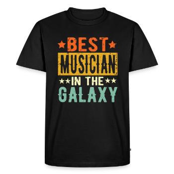 Cadeau du meilleur musicien de tous les temps - T-shirt Premium bio Homme - noir - Devant - Nico (187cm)