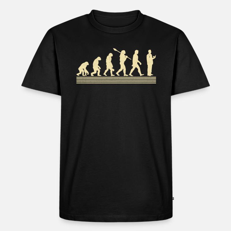 Pharmacist evolution - Men's Premium Organic T-Shirt - black