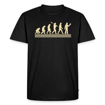 Développement des parajuristes - T-shirt Premium bio Homme - noir - Devant - Nico (187cm)