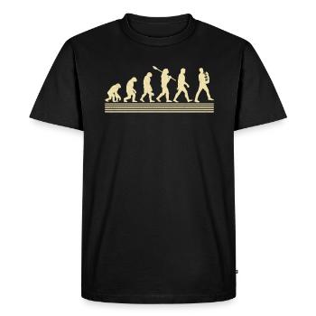 Évolution libanaise - T-shirt Premium bio Homme - noir - Devant - Nico (187cm)