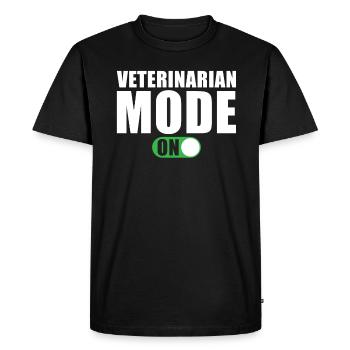 Mode vétérinaire Un cadeau vétérinaire Lustig - T-shirt Premium bio Homme - noir - Devant - Nico (187cm)