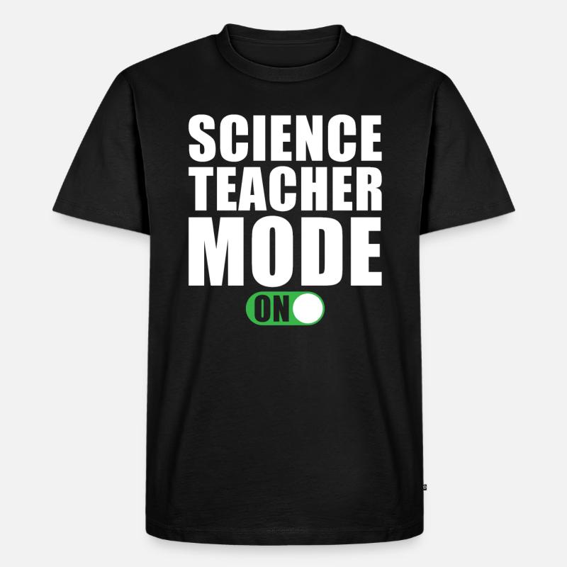Mode Professeur de sciences An - T-shirt Premium bio Homme - noir