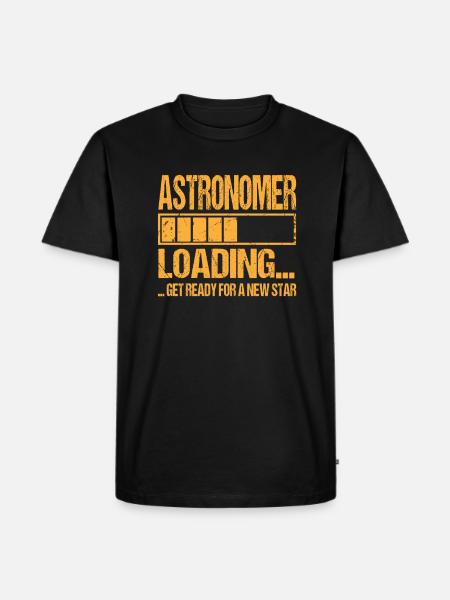 Astronom loading Astronomer Training - Men's Premium Organic T-Shirt - black