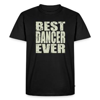 Meilleur danseur de tous les temps - T-shirt Premium bio Homme - noir - Devant - Nico (187cm)