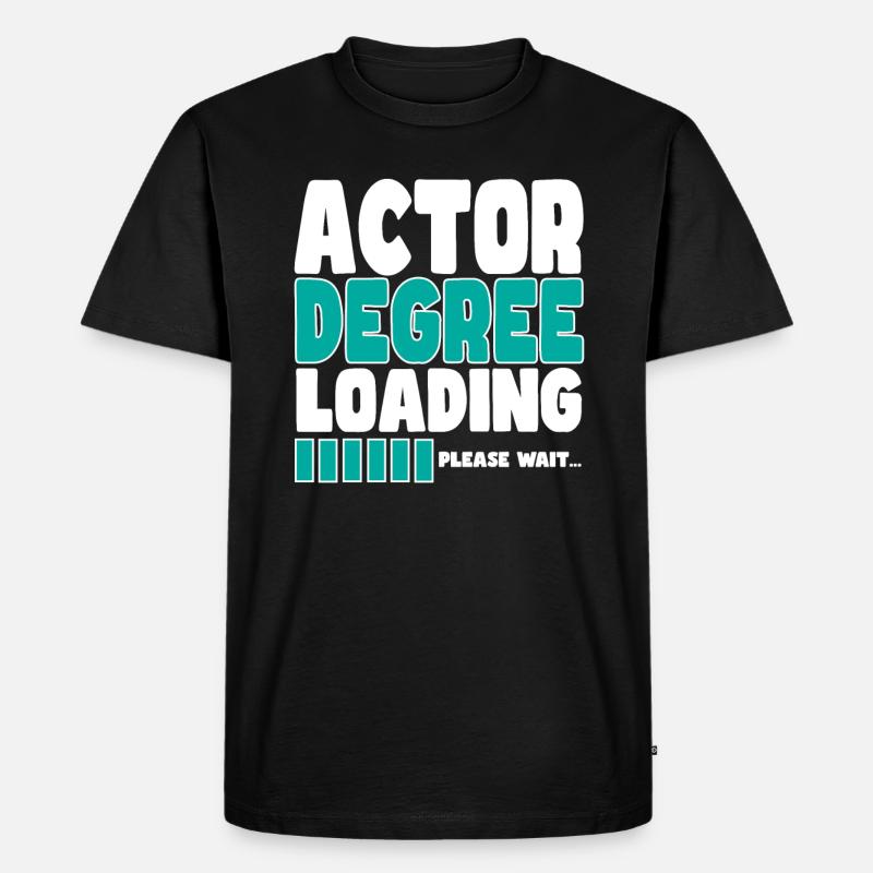 Actor invites training - Men's Premium Organic T-Shirt - black