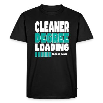 Formation sur les charges plus propres - T-shirt Premium bio Homme - noir - Devant - Nico (187cm)