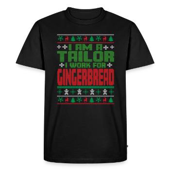 Schneider Christmas Quote - Men's Premium Organic T-Shirt - black - Front - Nico (187cm)