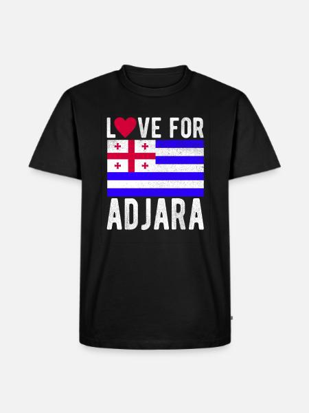 Adjara Souvenir - Men's Premium Organic T-Shirt - black