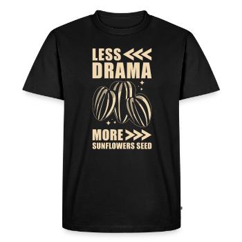 Tournesol - T-shirt Premium bio Homme - noir - Devant - Nico (187cm)