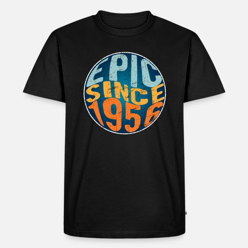 Episch Seit 1956 - Männer Premium Bio T-Shirt - Schwarz