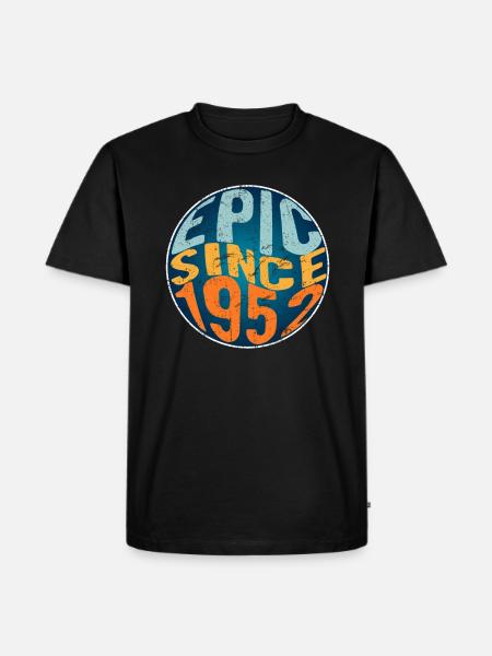 Epic since 1952 - Men's Premium Organic T-Shirt - black