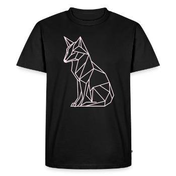 Lineart Ours polaire - T-shirt Premium bio Homme - noir - Devant - Nico (187cm)