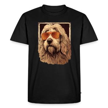 Maremma Abruzzo Shepherd Dog Maremmano Abruzzese - Men's Premium Organic T-Shirt - black - Front - Nico (187cm)