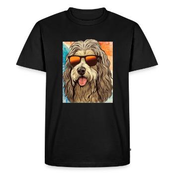 Maremmano Abruzzese German Shepherd Maremma Abruzzo - Men's Premium Organic T-Shirt - black - Front - Nico (187cm)