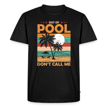 Sauveteurs, sauveteurs, pensions - T-shirt Premium bio Homme - noir - Devant - Nico (187cm)