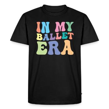 Ballet Groovy Ballet Dancer Dance Teacher Dance Class - Men's Premium Organic T-Shirt - black - Front - Nico (187cm)