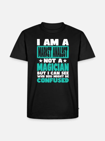 Analyste de marché - T-shirt Premium bio Homme - noir