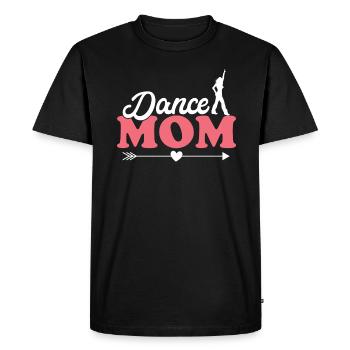 Danse Maman Danse Danseuse Mère Danse Maman - T-shirt Premium bio Homme - noir - Devant - Nico (187cm)