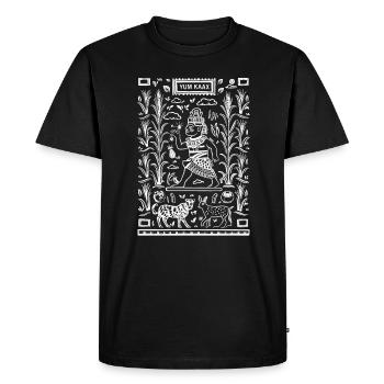 Dieu Maya Mythologie Maya Vieux Dieu Miam - T-shirt Premium bio Homme - noir - Devant - Nico (187cm)