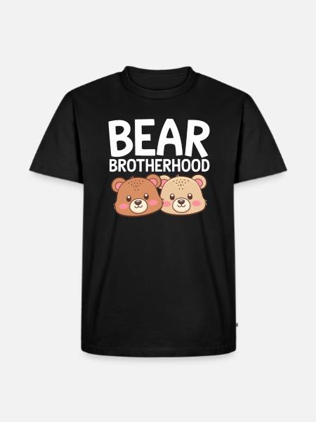 Bears Groups Design Bears Brotherhood - Men's Premium Organic T-Shirt - black