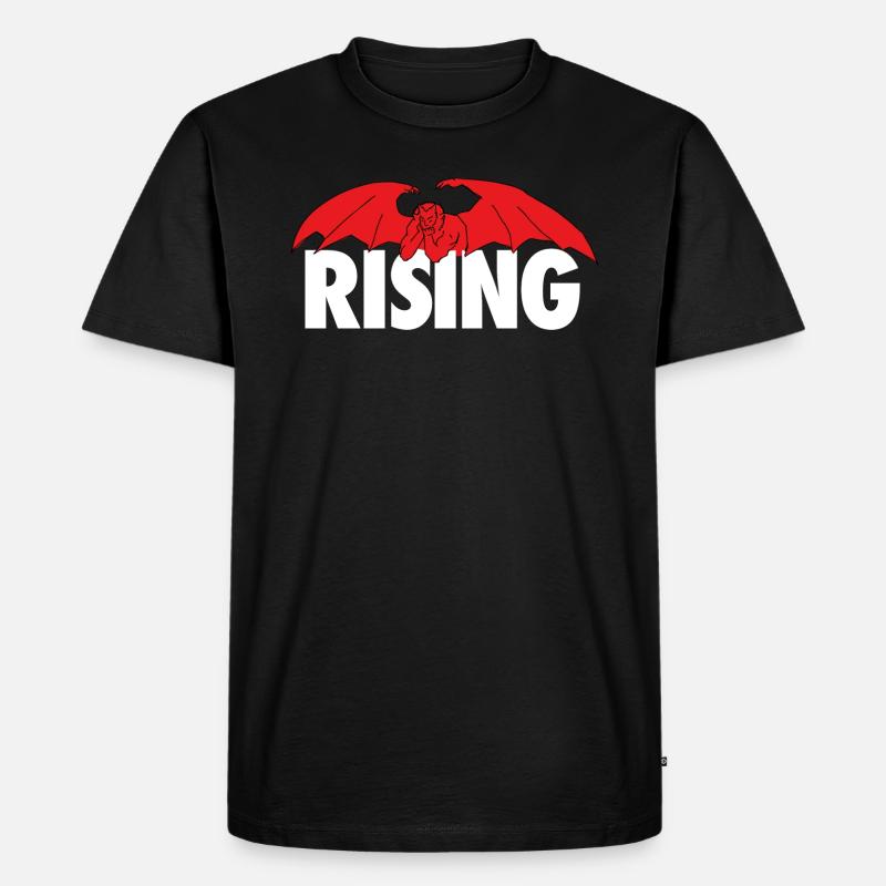 Devils Rising - Männer Premium Bio T-Shirt - Schwarz