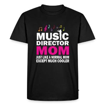 Musikdirektor Mama Chor Musik Dirigent Orchester - T-shirt Premium bio Homme - noir - Devant - Nico (187cm)