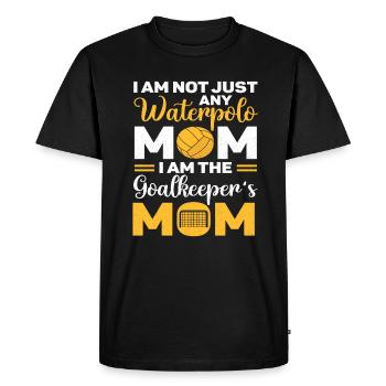Water polo swimming water sports water polo coach - Men's Premium Organic T-Shirt - black - Front - Nico (187cm)