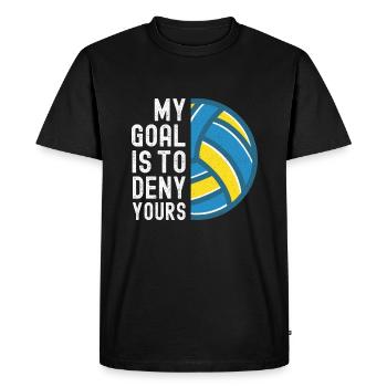 Water polo swimming water sports water polo coach - Men's Premium Organic T-Shirt - black - Front - Nico (187cm)