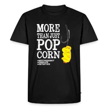 Hook baits for carp angling carp fishing - Men's Premium Organic T-Shirt - black - Front - Nico (187cm)