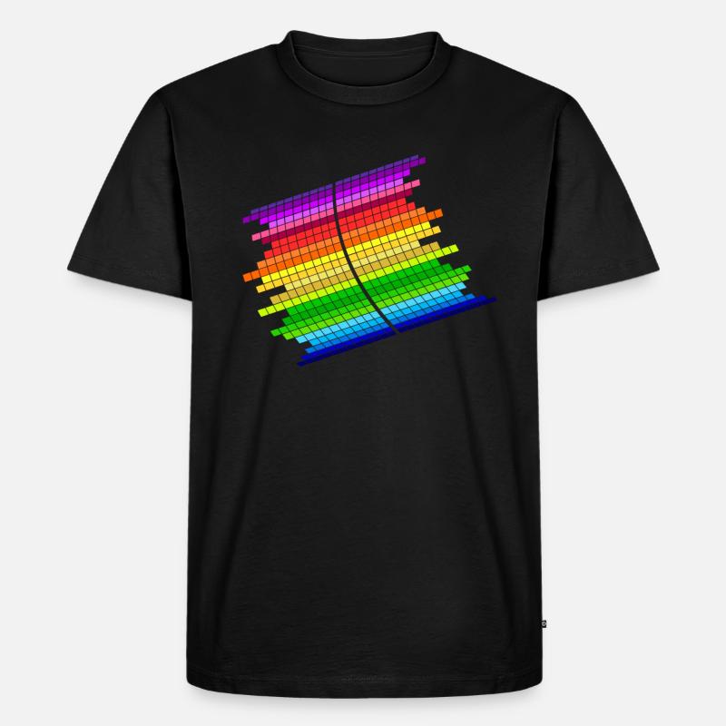 RainBow Equalizer - T-shirt Premium bio Homme - noir
