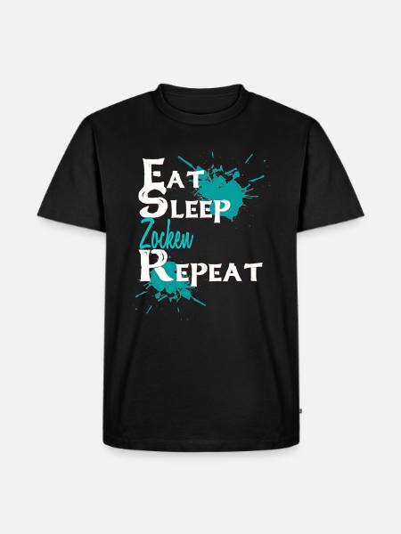gamble - Men's Premium Organic T-Shirt - black