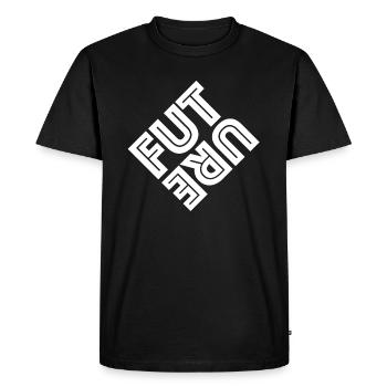 | de l’avenir Avenir, Technologie - T-shirt Premium bio Homme - noir - Devant - Nico (187cm)