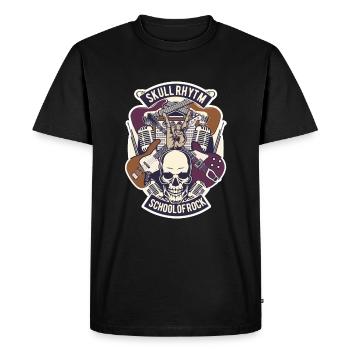 School Of Rock - T-shirt Premium bio Homme - noir - Devant - Nico (187cm)