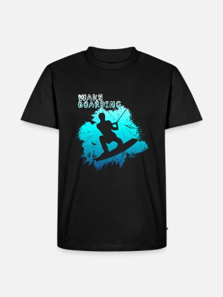 Wakeboard - Men's Premium Organic T-Shirt - black
