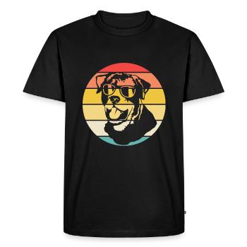Bester Rottweiler - Männer Premium Bio T-Shirt - Schwarz - Vorne - Nico (187cm)