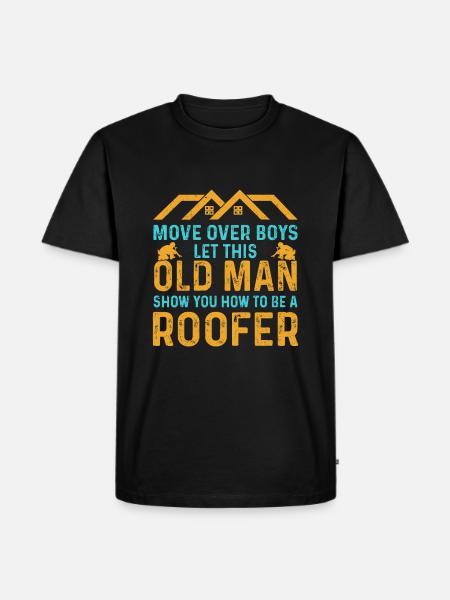 Roofers - Men's Premium Organic T-Shirt - black