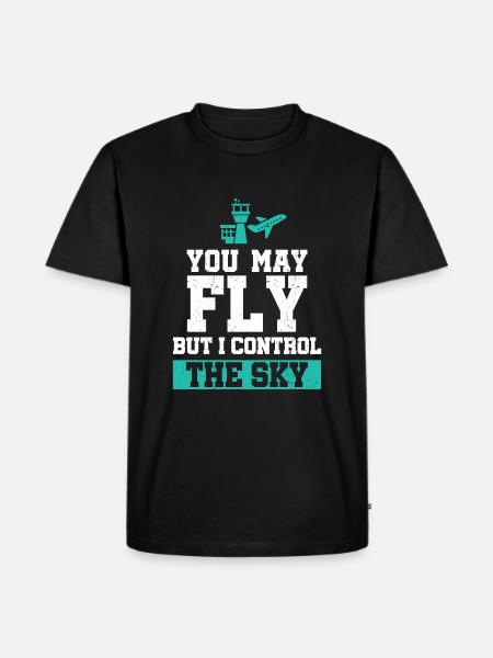 Air traffic controllers - Men's Premium Organic T-Shirt - black
