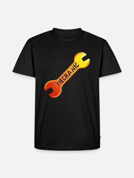 Mechaniker | Mechaniker | Beruf - Männer Premium Bio T-Shirt - Schwarz